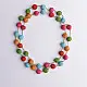 Crochet Necklace | Mela Necklace ~ Multicolored Beads