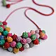 Crochet Necklace | Guldasta Necklace ~ Multicoloured