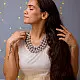 Crochet Necklace | Aadya Necklace ~ Silver