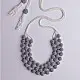 Crochet Necklace | Aadya Necklace ~ Silver
