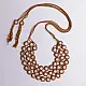 Crochet Necklace | Mausam Necklace ~ Earth 