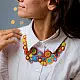 Crochet Necklace | Kai Necklace ~ Multicoloured