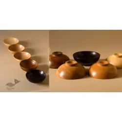 Sankhla | Wooden Bowl (Set)