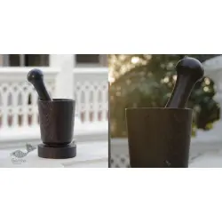 Sankhla | Wooden Motar & Pestle