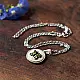 shop Hand Embroidered Jewelry - Butterfly Necklace