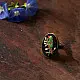 shop Hand Embroidered Jewelry - Parrot Ring