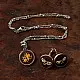 shop Hand Embroidered Jewelry - Honey bee Necklace