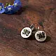 shop Hand Embroidered Jewelry - Butterfly Earring