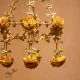 designer decorative Marigold flower hanging jhoomar