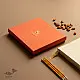 designer diary with handmade paper
