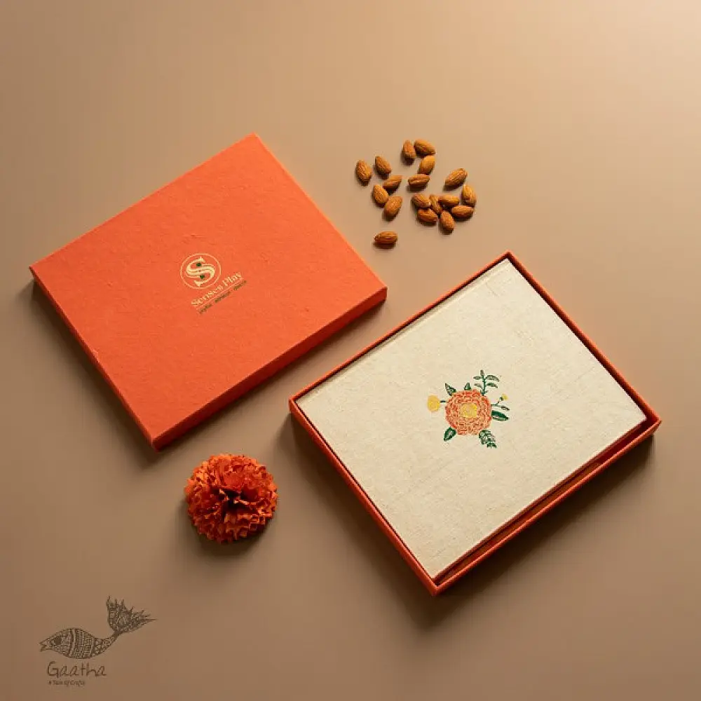 designer diary with handmade paper