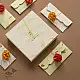 designer decorative Marigold flower Envelopes
