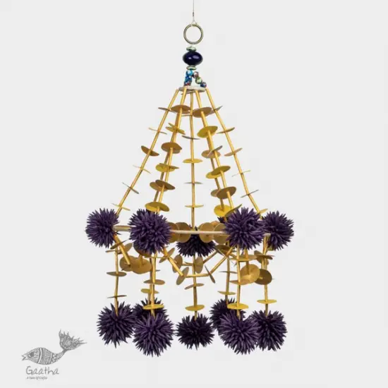 designer decorative Lotus flower hanging jhoomar