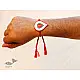 designer handmade fiber paper Rakhi