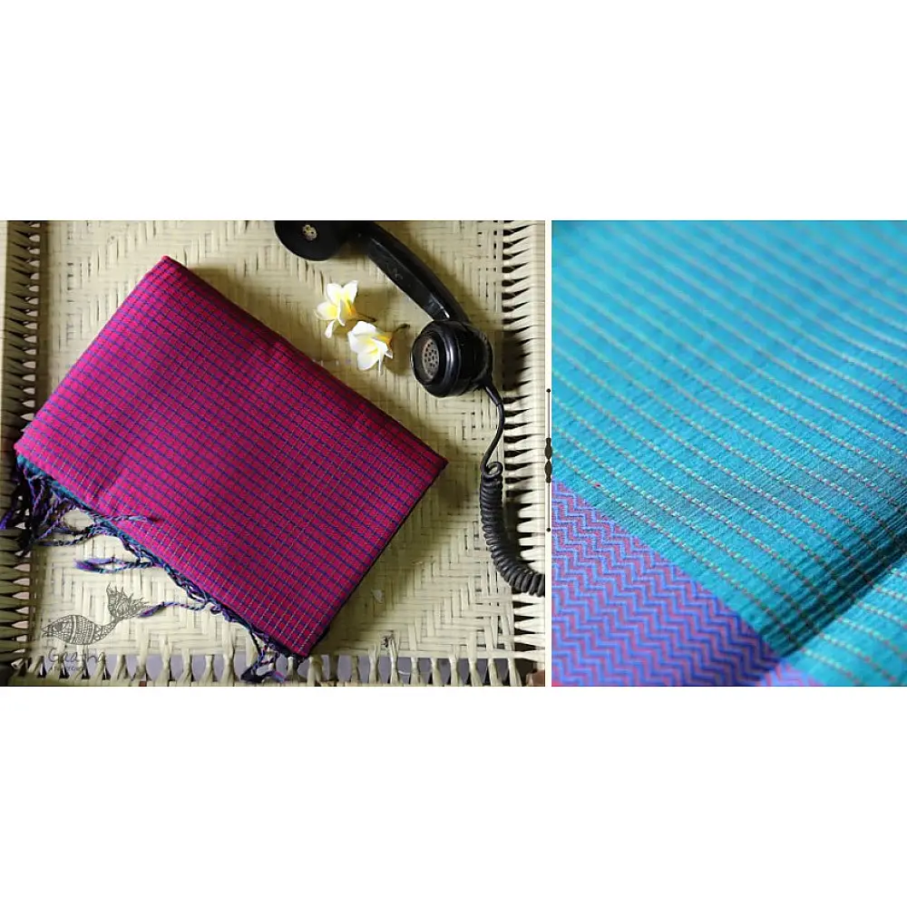 वार्तालाप . Vartalaap ❢  Handloom Maheshwari Saree ❢ 2