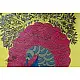 tribal gond painting-Peacock 