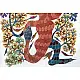 tribal gond painting-Forest