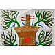 tribal gond painting- Guitar