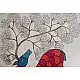 Deer-Family - tribal gond painting - paper sheet