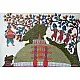 tribal gond painting- Festival Celebration