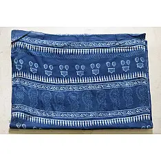 अश्विन ✻ Indigo Dabu ✻ Cotton Saree - 18
