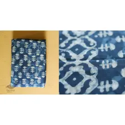 अश्विन ✻ Indigo Dabu ✻ Cotton Saree - 19