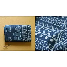 अश्विन ✻ Indigo Dabu ✻ Cotton Saree - 20