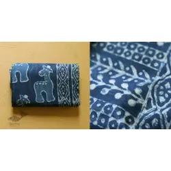 अश्विन ✻ Indigo Dabu ✻ Cotton Saree - 20