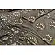 shop dabu hand block printed cotton saree - Lotus Printed in Grey Color