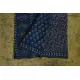 shop dabu hand block printed cotton saree indigo