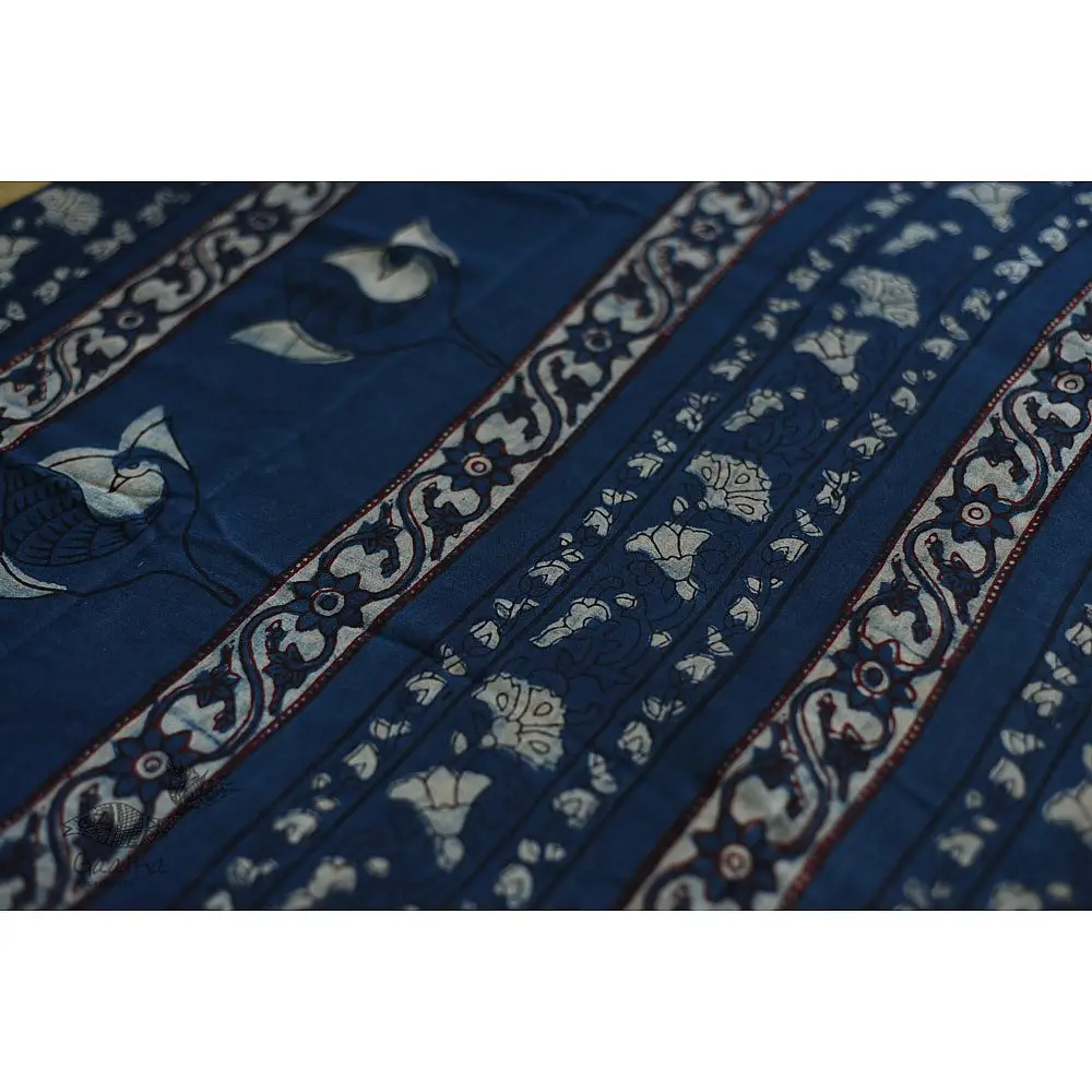 shop dabu hand block printed cotton saree