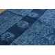 shop Dabu  Block Print - Chanderi Indigo Saree