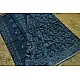 shop Dabu  Block Print - Chanderi Indigo Saree pigeon-motif