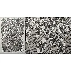 Gond Art | Peacock (14"x 22")