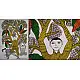 yoga- Gond art- indian art