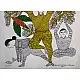 yoga- Gond art- indian art