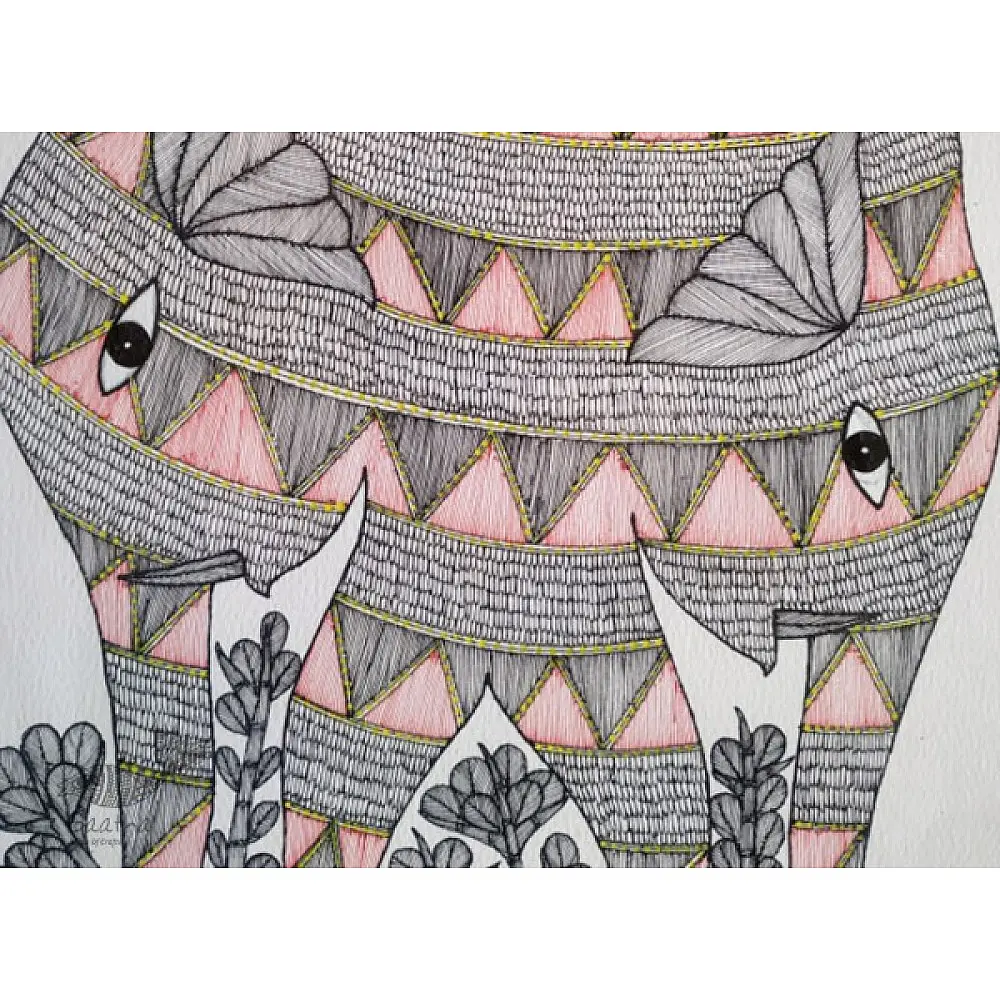 Gond art- indian art