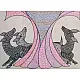 Gond Painting - indian art - owl
