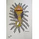 Gond Painting - indian art Ganesh