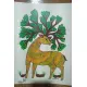 Gond Painting - indian art A Deer