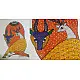 Gond Painting - indian art Bull & Deer