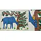 Gond Painting - indian art Deer