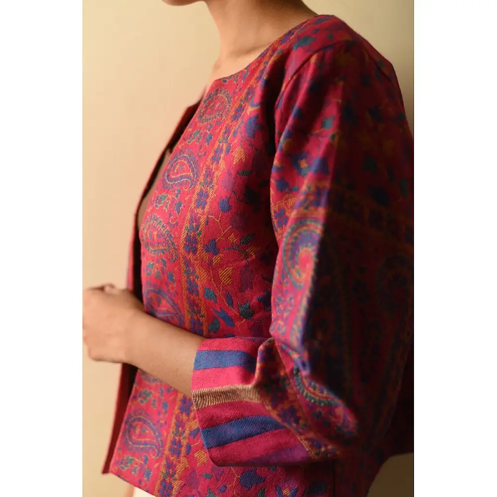 shop Handwoven Woolen Jacket