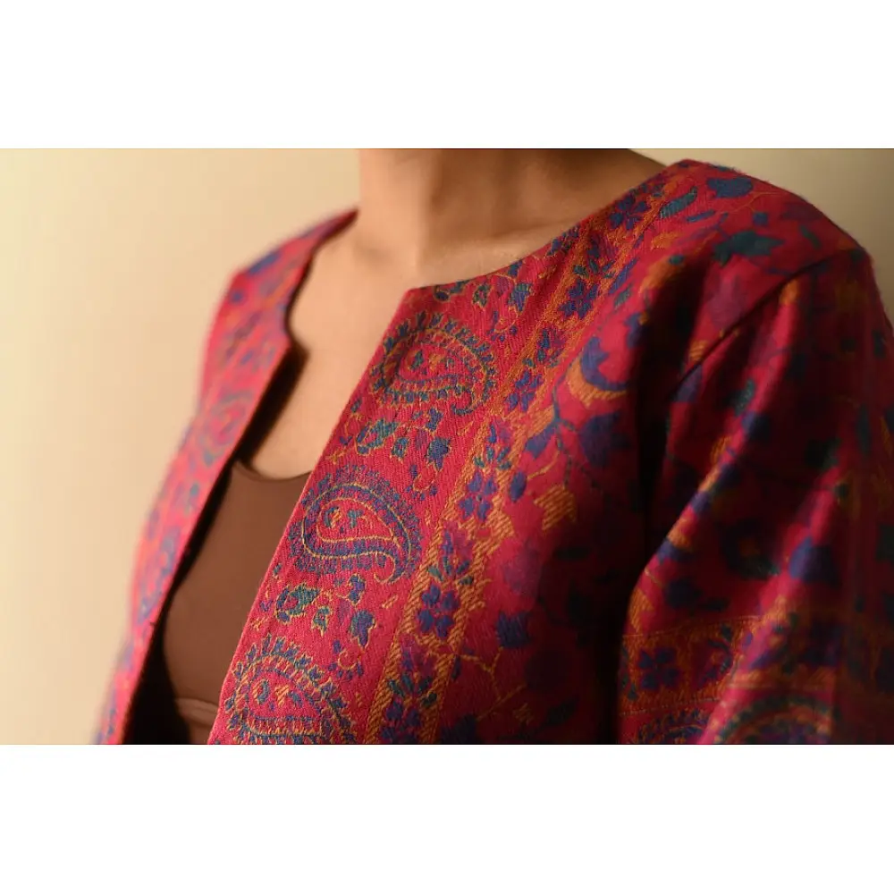 shop Handwoven Woolen Jacket