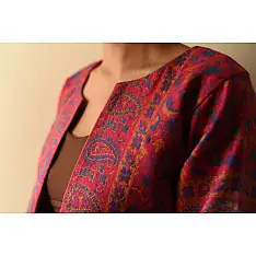 Love in Fall ~ Handwoven Woolen Jacket