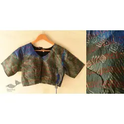 Kantha | Stitched Silk Blouse