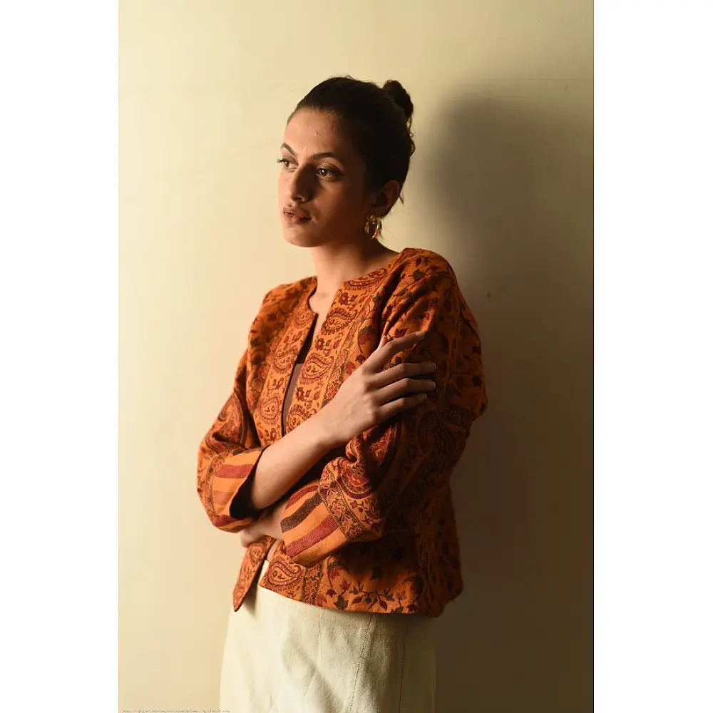 shop Handloom Wool Jacket