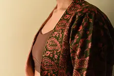 Love in Fall ~ Handwoven - Wool Crop Jacket