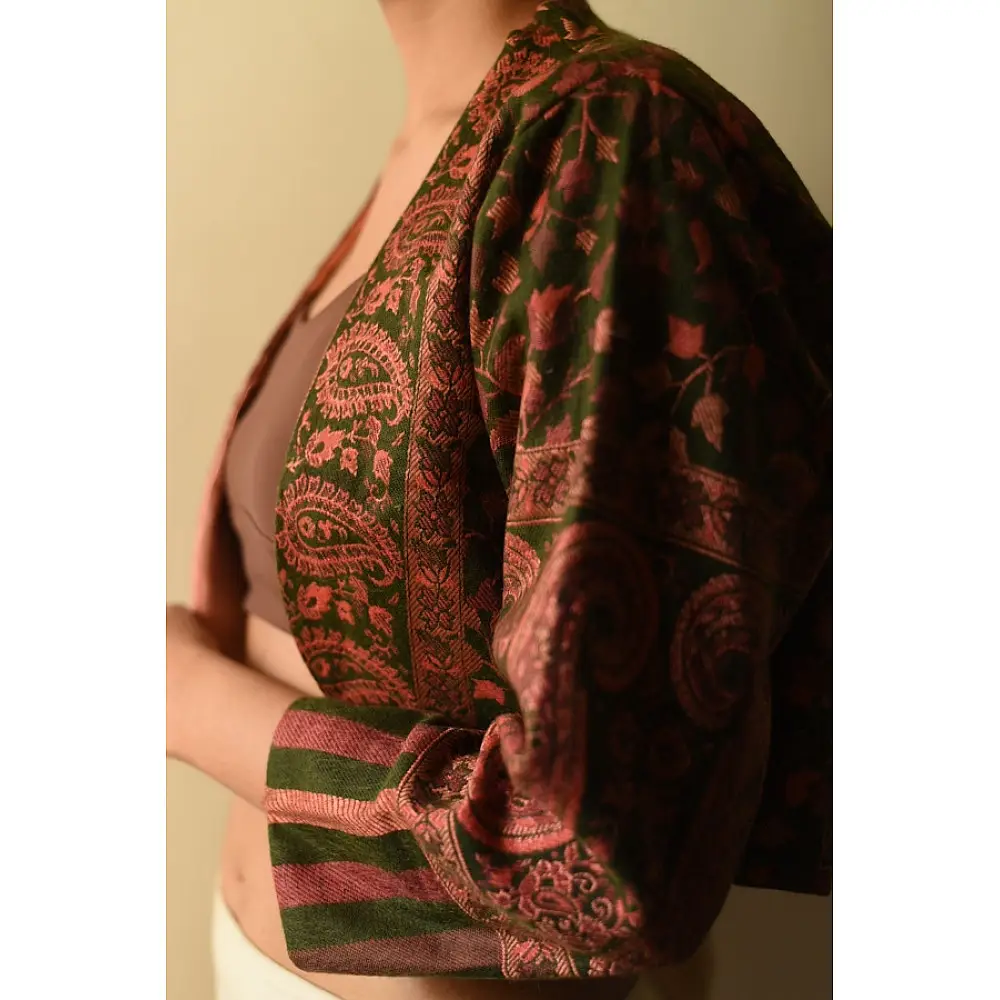 shop handwoven wool jacket