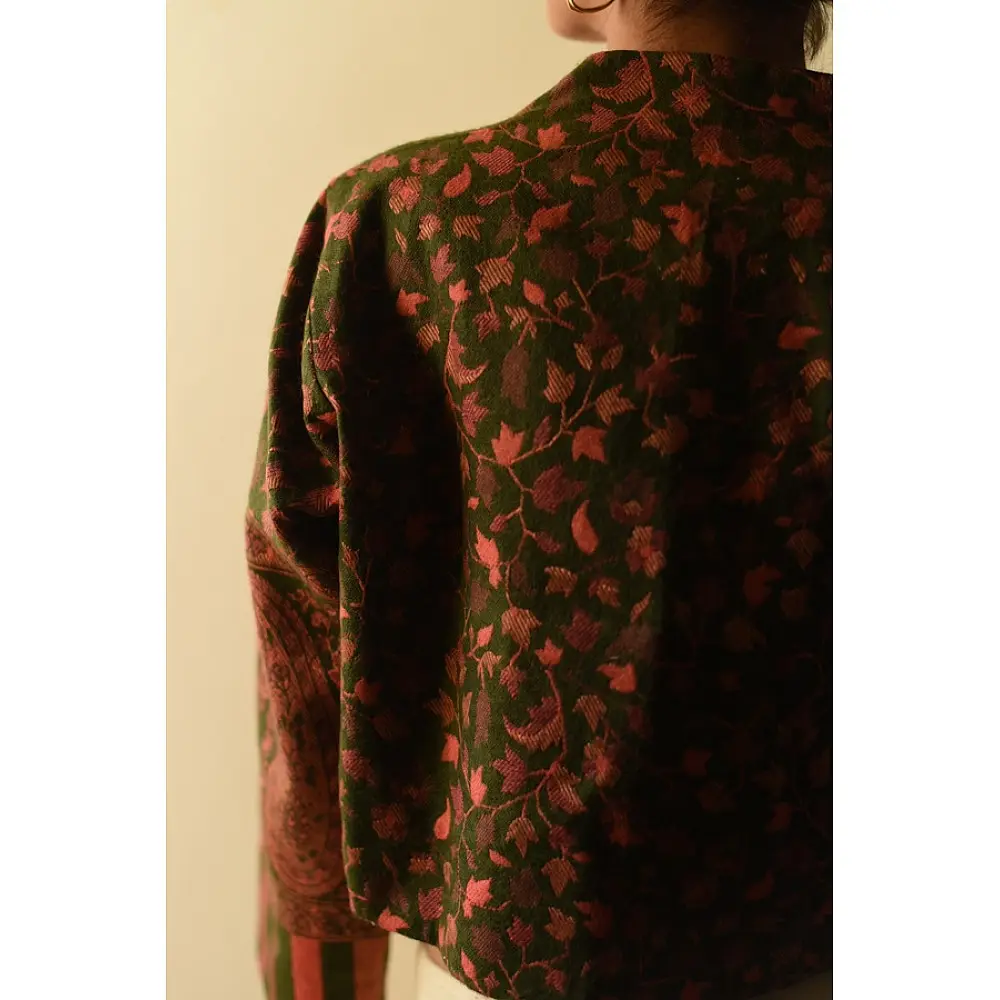 shop handwoven wool jacket